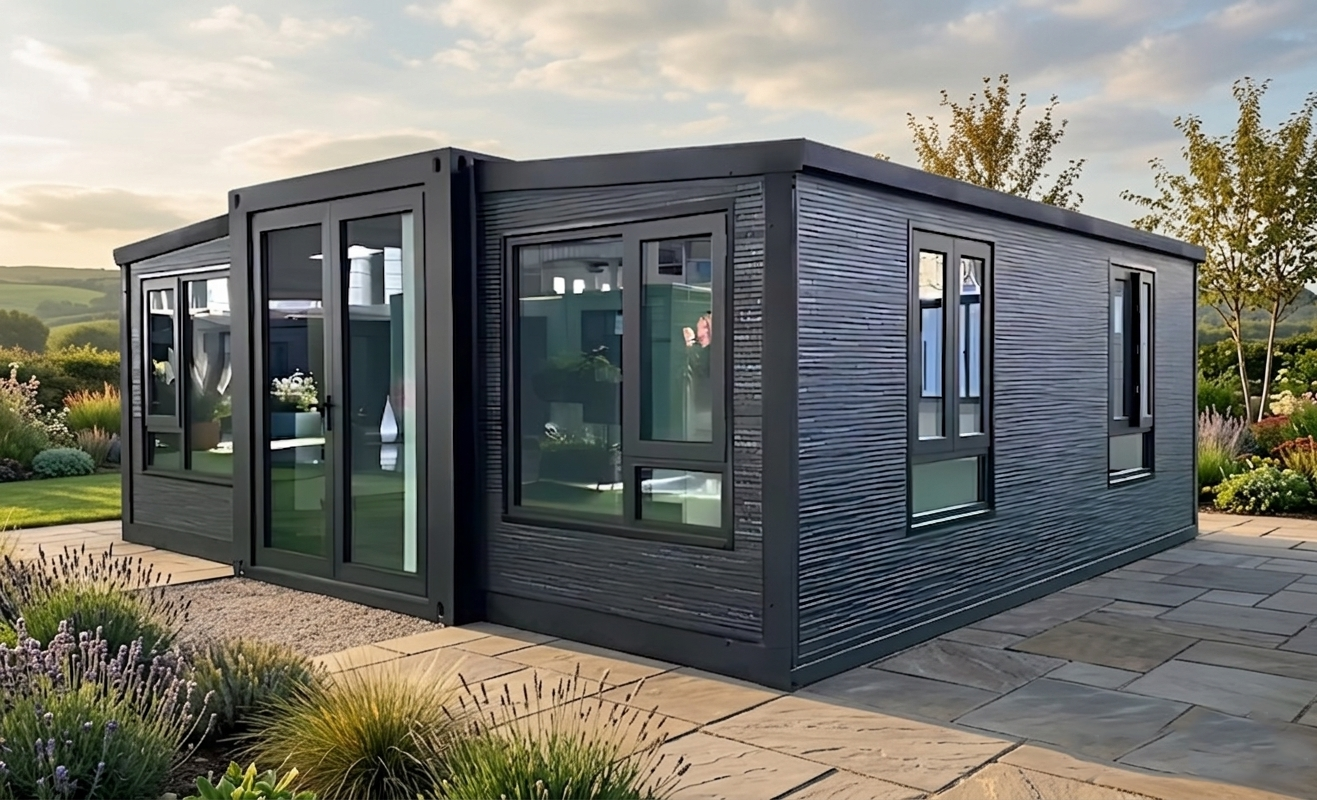 Modular home concept render