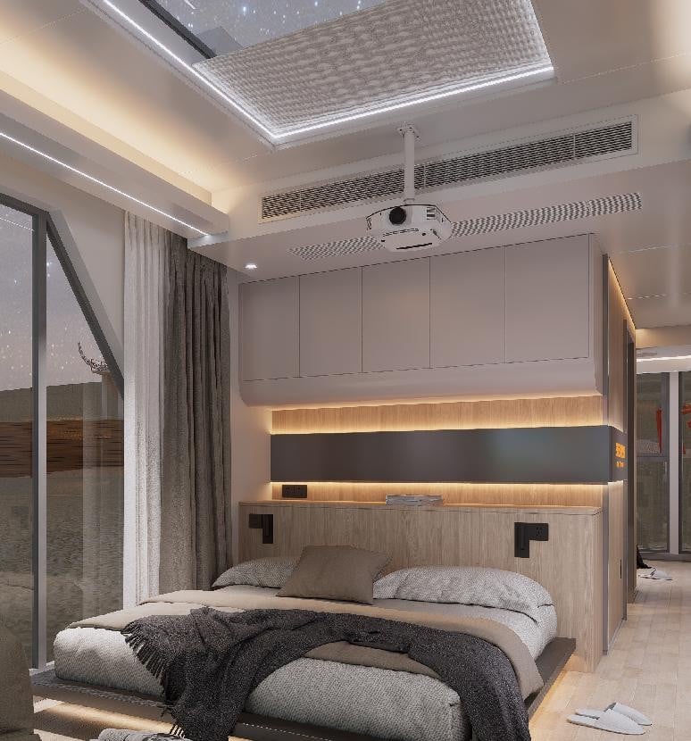 Modular home interior kitchen