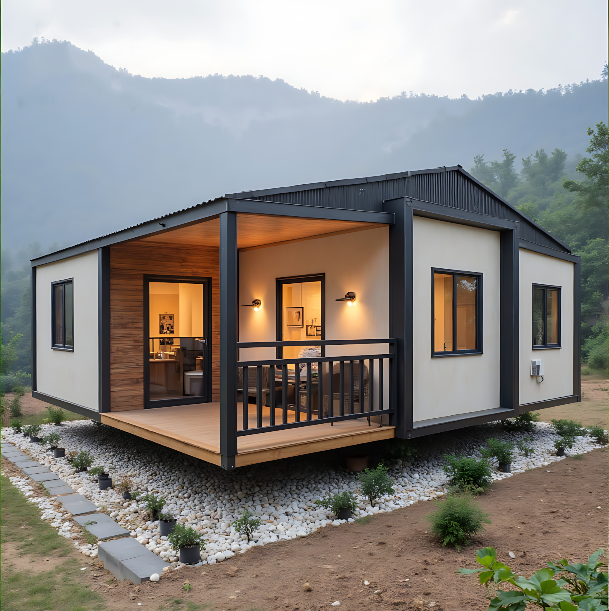 Blacksmith Expandable — expandable modular home unit