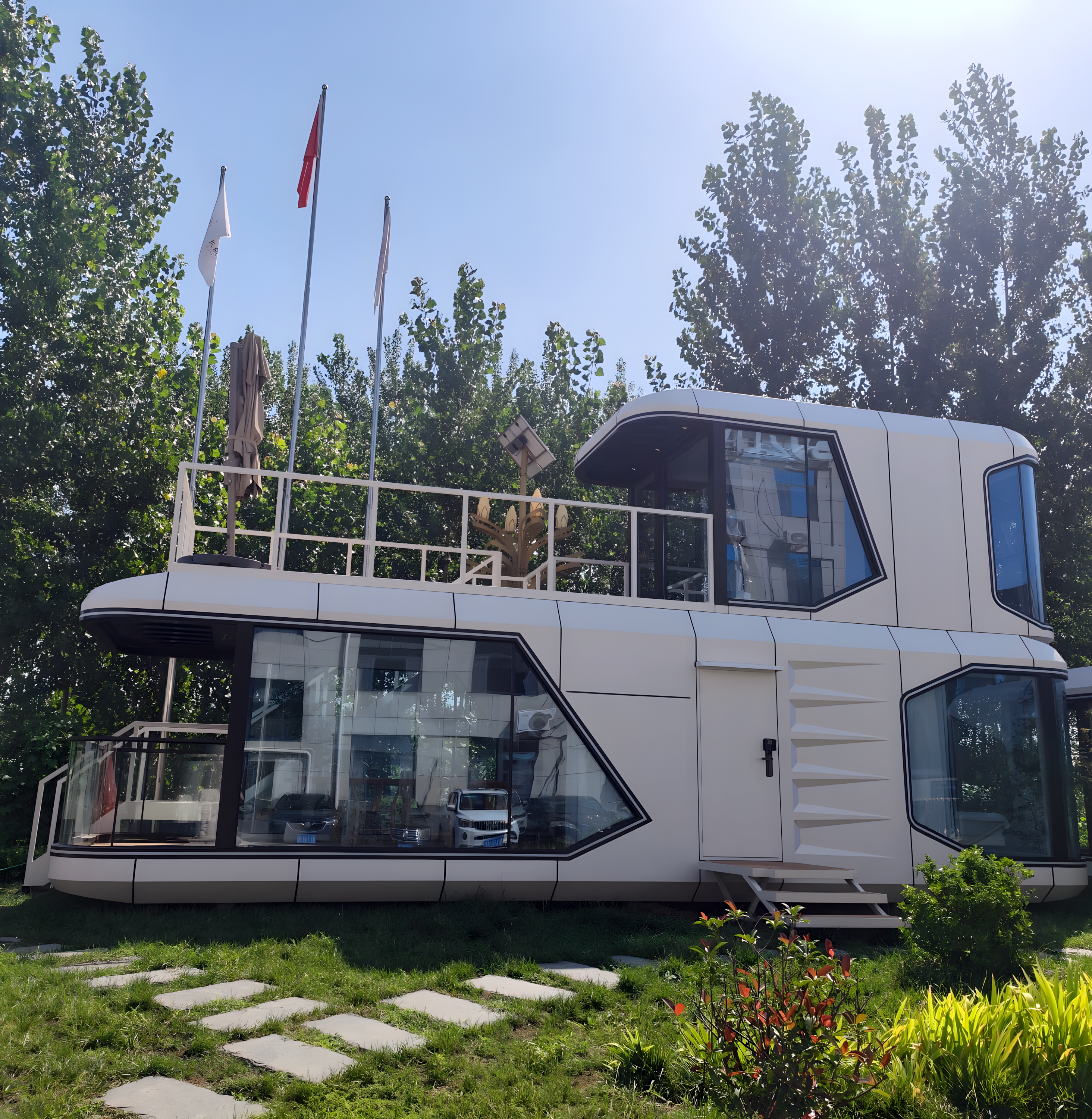 Blacksmith modular home delivered and installed on site — real example